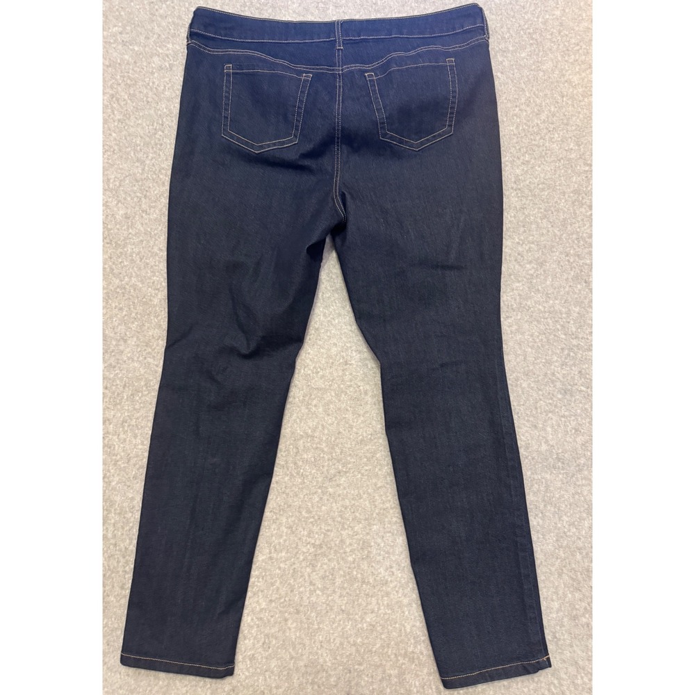 Torrid Denim Womens 20R Dark Wash Skinny Jeans Indigo Stretch Plus - Picture 9 of 11